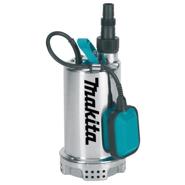 Насос дренажний Makita PF 0403, 400 Вт, 7200 л/ч, частки до 5мм, 3.6 кг