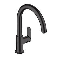 Смеситель для кухни Hansgrohe Vernis Blend 260 71870670 черный матовый