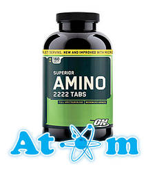 Амінокислоти — Superior Amino 2222 Tabs — Optimum Nutrition — 160 табл