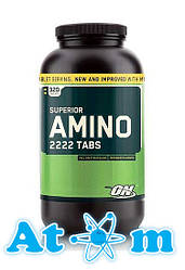 Амінокислоти — Superior Amino 2222 Tabs — Optimum Nutrition — 320 табл