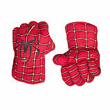 М'яка іграшка Кулакі Людини Павука з маскою, фото 2