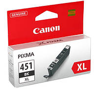 Картридж Canon CLI-451Bl XL (Black) PIXMA MG5440/MG6340 (6472B001)