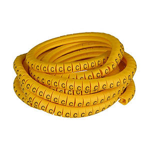 Маркер кабельний ENERGIO EC-3 літера C 5.2-10мм2 (350шт)