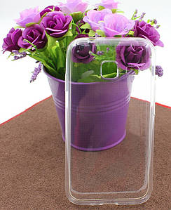 Ультратонкий чехол для Samsung Galaxy J1 mini Duos SM-J105 прозрачный