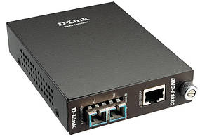 Медіаконвертер D-Link DMC-810SC 1GE, 1x1000BaseLX, SM, 10km, SC