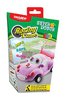 Масса для лепки Paulinda Super Dough Racing time Машинка розовая инерционный механизм (PL-081161-2)