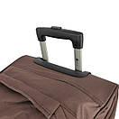 Дорожня сумка на колесах Fly, Сумка на колесах 66х35х35см, Дорожня сумка 80л Коричнева, фото 4