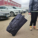 Сумка на колесах 86х39х39 см, Дорожня сумка 130 л, Дорожня сумка на колесах Fly Чорний, фото 10