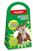 Масса для лепки Paulinda Super Dough Fun4one Обезьяна (подвижные глаза) (PL-1566)