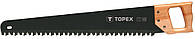 Ножовка для пеноблоков TOPEX, 600 мм, 17 зубьев, твердосплавная напайка, 815 мм (10A760)