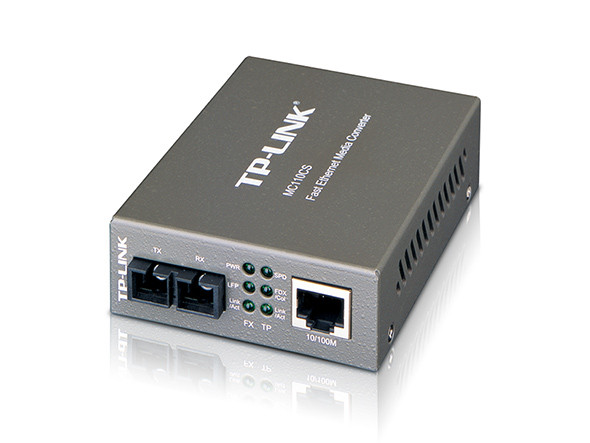 Медіаконвертер TP-LINK MC110CS 100Base-TX-100Base-FX SM 20km SC