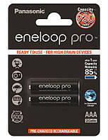 Аккумулятор Panasonic Eneloop NI-MH Pro AAA 930 мАч, 2 шт. (BK-4HCDE/2BE)
