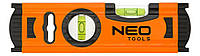 Уровень Neo Tools алюминиевый, 20см, 2 капсулы (71-030)