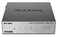 Коммутатор D-Link DES-1005D 5xFE, Некерованный