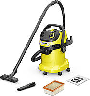 Пылесос хозяйственный Karcher WD 5 V-25/5/22 , 1100 ВТ, 25л, 5м, 8.449 кг (1.628-300.0)