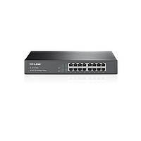 Комутатор TP-LINK TL-SF1016DS 16xFE некерований 13" 1U