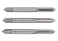 Метчики TOPEX, M4, набор 3 шт., шаг резьбы 0.75 мм (14A204)