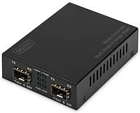 Медиа конвертор DIGITUS Gigabit, MM SFP / SM SFP, 850/1550nm (DN-82133)