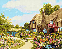 Картина за номерами Затишний будинок 40х50 (Ідейка) KHO2233