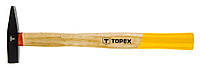 Молоток столярный TOPEX, 100 г, рукоятка деревянная (02A401)