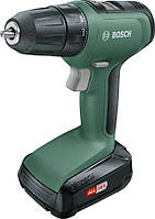 Шуруповерт-дриль Bosch UniversalDrill 18, 18В, 1х1.5аг., 30 Нм, 1.19 кг (0.603.9C8.001)