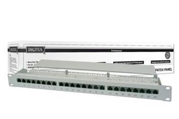 Патч-панель DIGITUS 19" 1U, 24 порта, 5e STP зібрана (DN-91524S)
