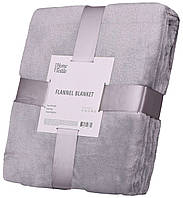 Плед Ardesto Flannel, 160х200см, серый, 100% полиэстер (ART0203SB)