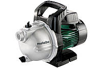 Насос садовый Metabo P 3300 G, 900 Вт, 3.3 куба/час, высота подачи 45м, всасывание до 8м. (600963000)