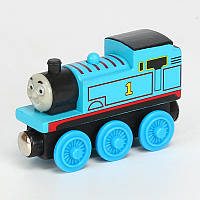 Деревянный паровозик Томас Thomas поезд на магнитах из мультфильма Томас и его друзья