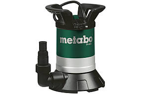 Насос дренажний Metabo TP 6600 для чистої води, 250 Вт, 6.6 куб/год, висота подачі 6м, занурення до 5м. (0250660000)