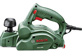 Рубанок Bosch PHO 1500, 550Вт, 82мм, 2.6 кг (0.603.2A4.020)