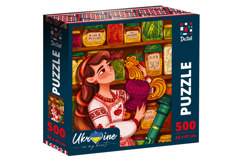 Пазл Україночка з півником DT500-06 Vladi Toys