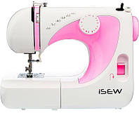 Швейная машина iSEW A15, электромех., 85Вт, 15 шв.оп., петля полуавтомат, белый розовый (ISEW-A15)