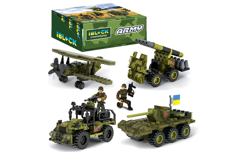 Конструктор військова техніка IBLOCK PL-921-425