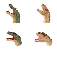 Игровой набор Same Toy Пальчиковый театр 2 ед, Спинозавр и Тиранозавр (X236UT-3)