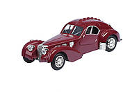 Автомобиль 1:28 Same Toy Vintage Car (свет, звук) бордовый (HY62-2Ut-4)