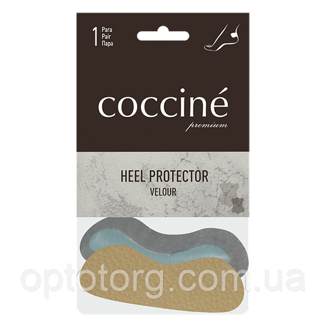 Фіксатор п'яти з велюру, вкладка для взуття COCCINE HEEL PROTECTOR (Кочине) Польща, фото 3