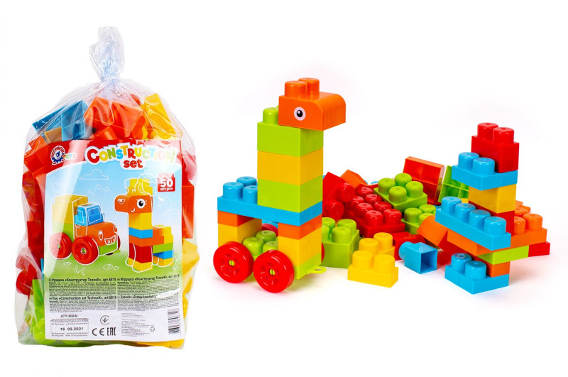 Конструктор блочний "MAX #1" 50дет 6818 ТЕХНОК