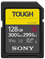 Карта памяти Sony 128GB SDXC C10 UHS-II U3 V90 R300/W299MB/s Tough (SFG1TG)