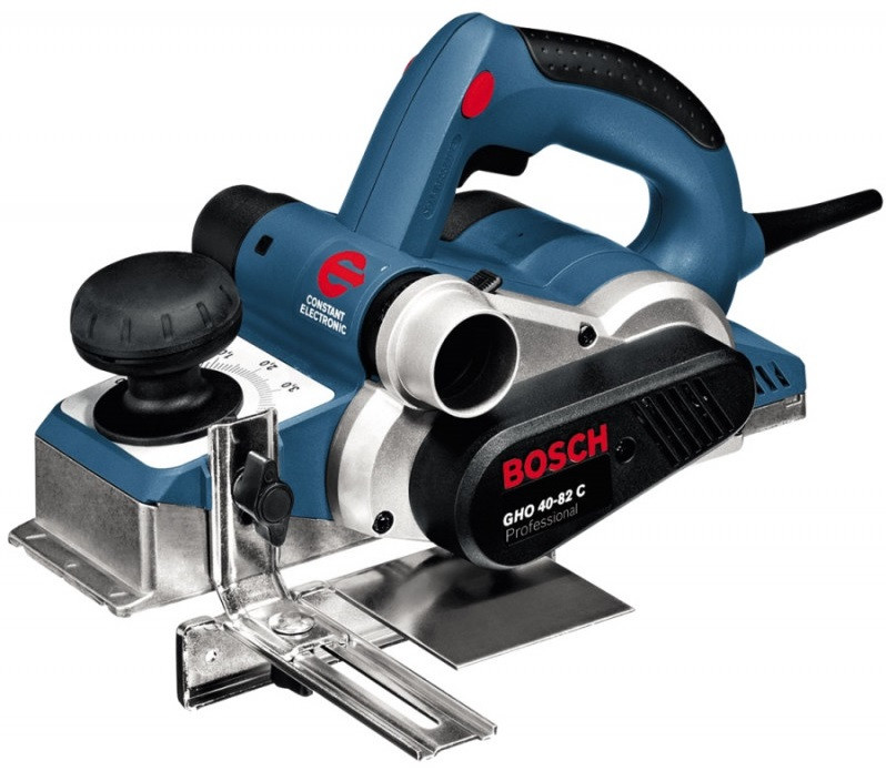 Рубанок Bosch Professiona GHO 40-82 C, 850 Вт, ніж 82мм, стругання 4 мм, 3.2 кг (0.601.59A.760)