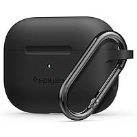 Чехол Spigen для Apple Airpods Pro Silicone Fit, Black (ASD00533)