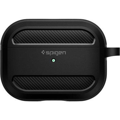 Чехол Spigen для Apple Airpods Pro Rugged Armor, Black (ASD00540) - фото 5 - id-p1794965463