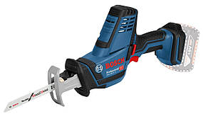 Пила шабельна Bosch GSA 18 V-LI C, акум., 18В, 3050 р/хв, хід 21мм, 2.3кг, Solo (0.601.6A5.001)