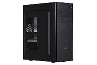 Корпус 2E ALFA E183-400, с БП 2E ATX400W, 2xUSB3.0, Perforated Side, ATX, Black (2E-E183-400)