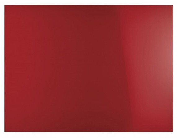 Дошка скляна магнітно-маркерна 1200x900 червона Magnetoplan Glassboard-Red (13404006)