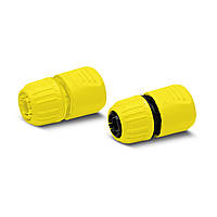 Коннектор для шланга Karcher, 2 шт, 1/2"- 5/8", с аквастопом 1/2"- 5/8" (2.645-176.0)