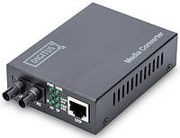 Медиа конвертор DIGITUS Fast Ethernet, RJ45 / MM ST DX, 1310 m, 2km (DN-82010-1)
