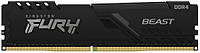 Память ПК Kingston DDR4 16GB KIT (8GBx2) 3200 FURY Beast Black (KF432C16BBK2/16)