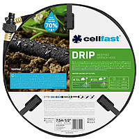 Шланг для капельного полива Cellfast DRIP 1/2'', 7.5м (19-001)