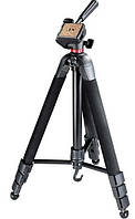 Штатив для фотокамер Hama Profil Duo 3D 53 -150 cm Black (00004481)